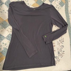 Healing hands under scrub long sleeve top